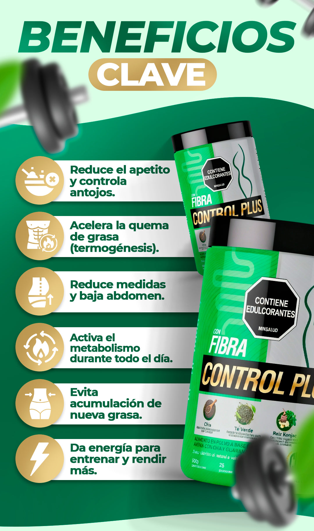 FIBRA CONTROL PLUS / BAJA DE PESO